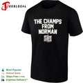 Oklahoma Sooners the champs from Norman NCAA baseball national champions shirt