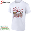 Oklahoma Sooners welcome to Norman stadium wagon sun shirt