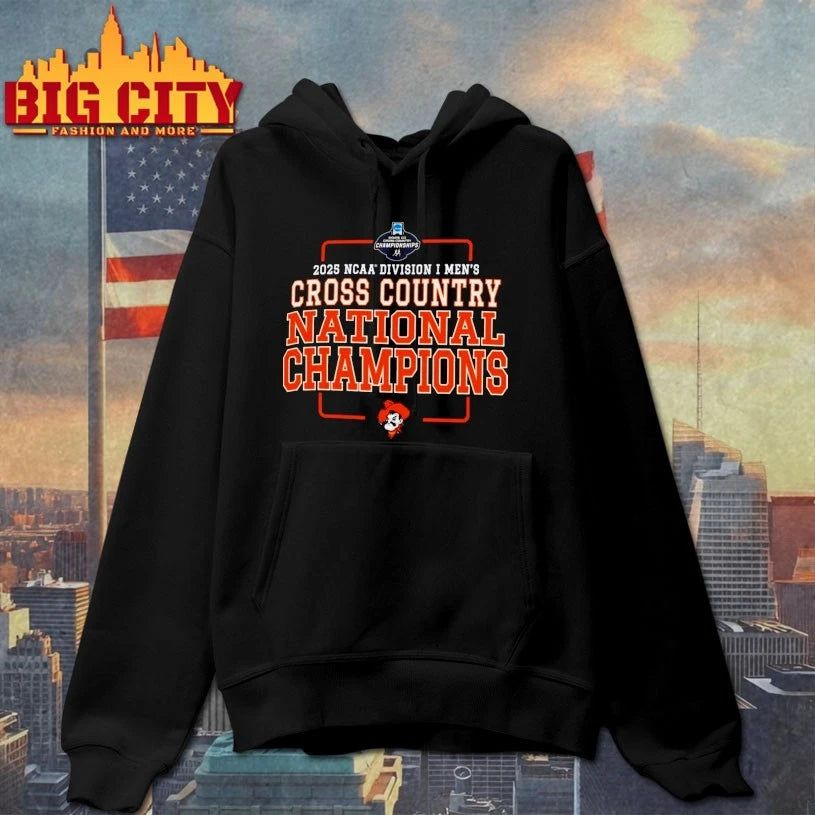 Oklahoma State Cowboys 2025 NCAA Men’s Cross Country National Champions shirt