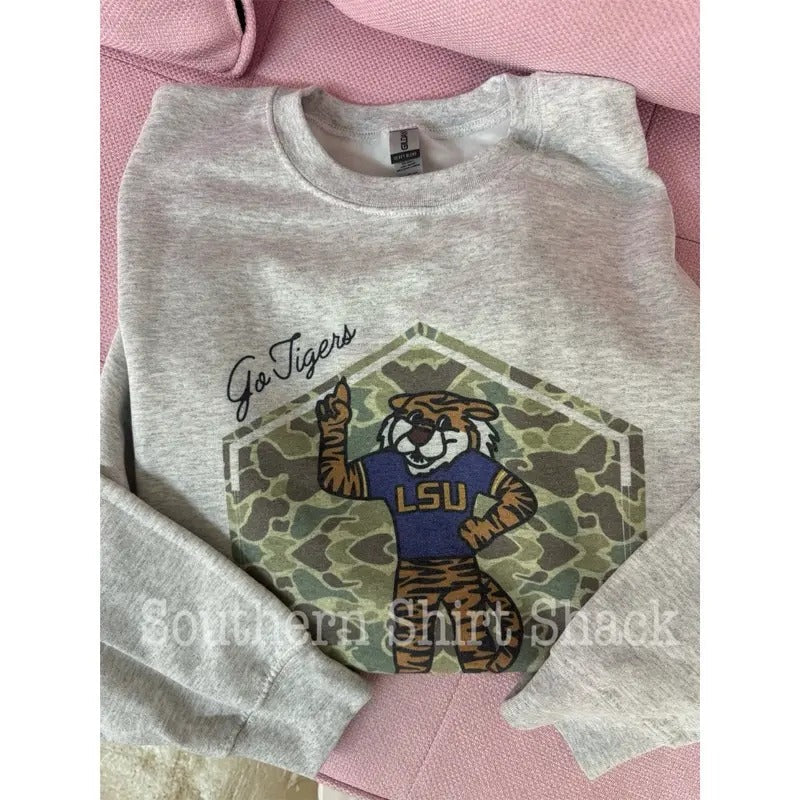 Old Camo Go Tigers lsu Sweatshirt T-Shirts, Hoodie | CiraTrend.com