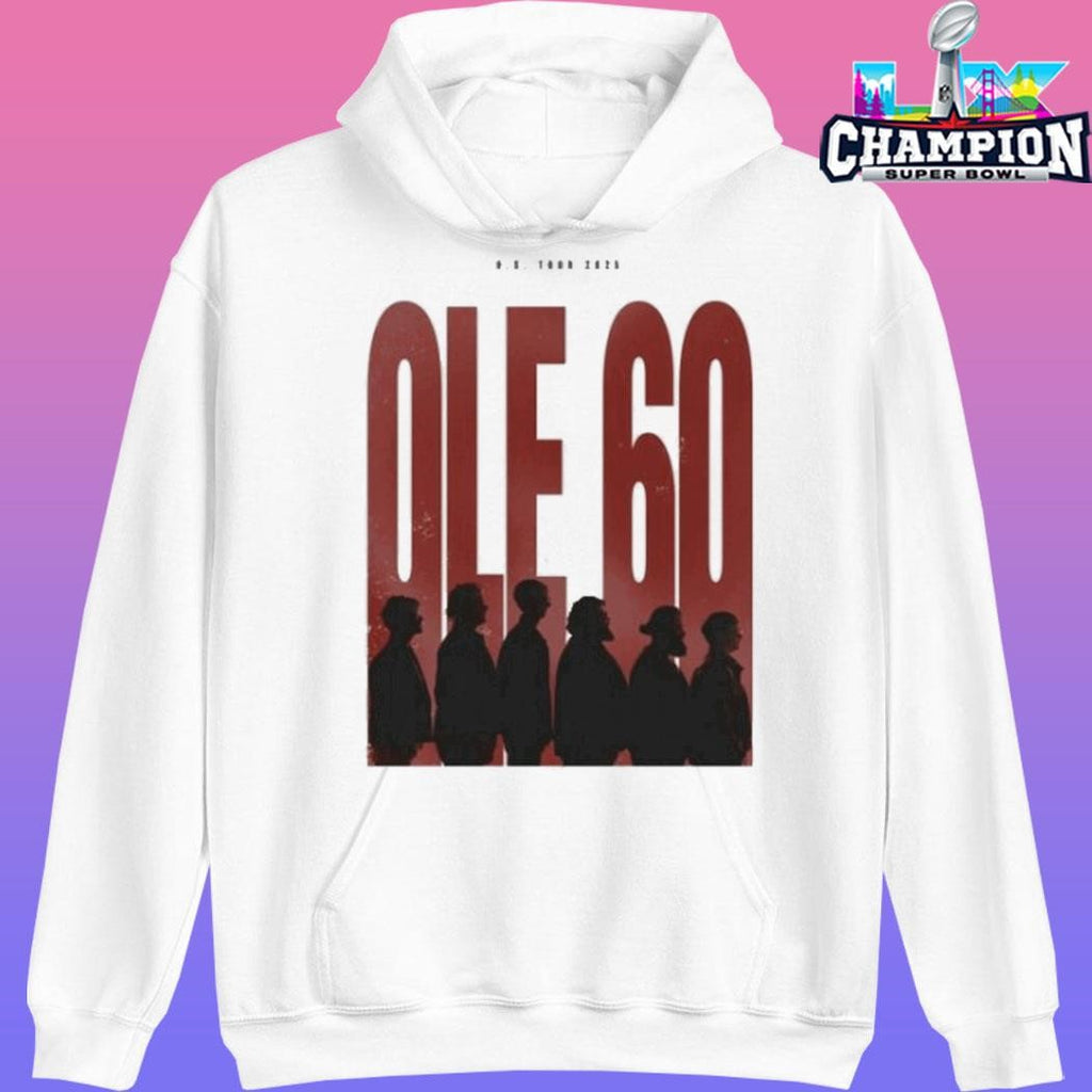Ole 60 2025 White Tour Shirt