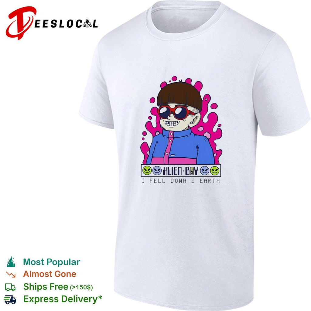 Oliver Tree Alien Boy I Fell Down 2 Earth RIP shirt