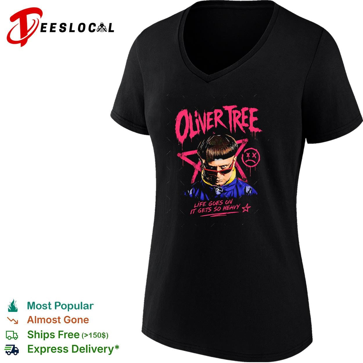 Oliver Tree Life Goes On It Gets So Heavy vintage shirt
