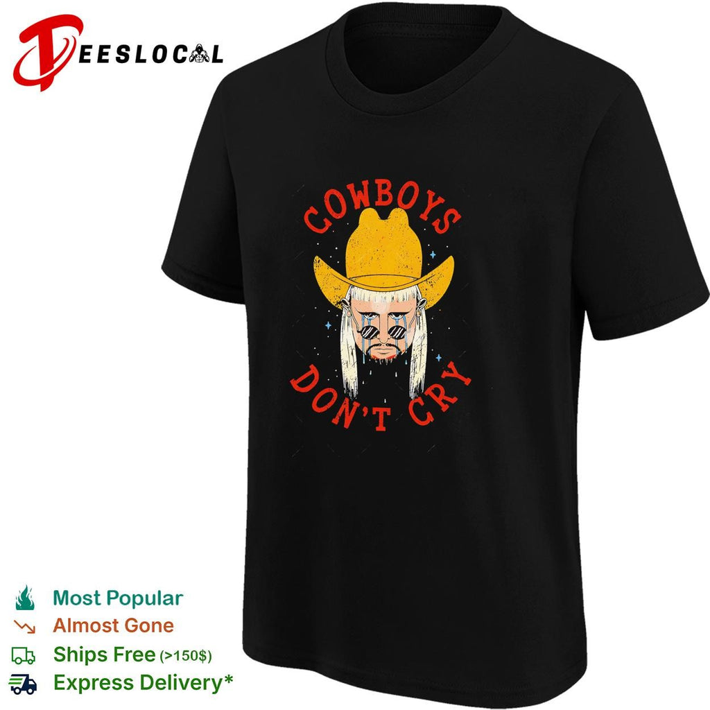 Oliver Tree cowboys don’t cry vintage shirt
