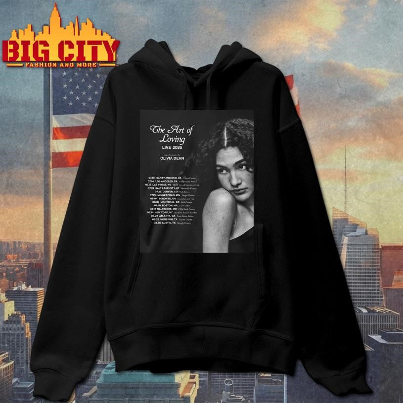 Olivia Dean The Art of Loving Tour 2026 Shirt