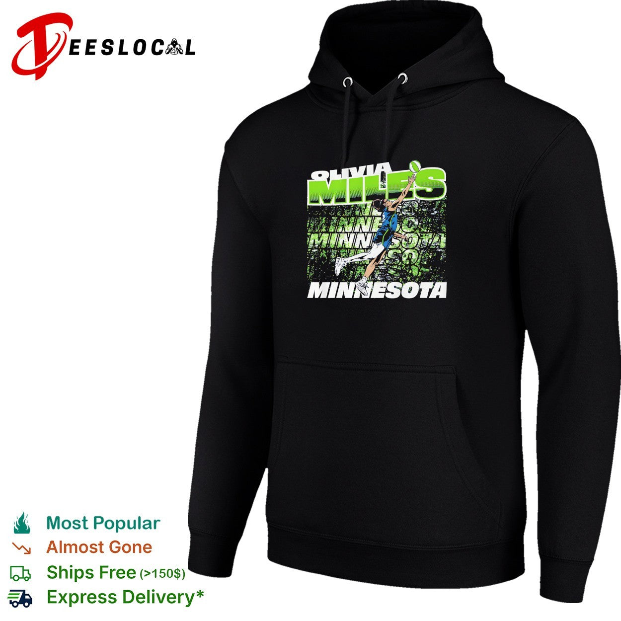 Olivia Miles Street Ball Minnesota Lynx graphic shirt