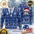 Olympique Lyonnais Ligue 1 Cardigan Ugly Christmas Sweater For Holiday 2023 Xmas Gifts