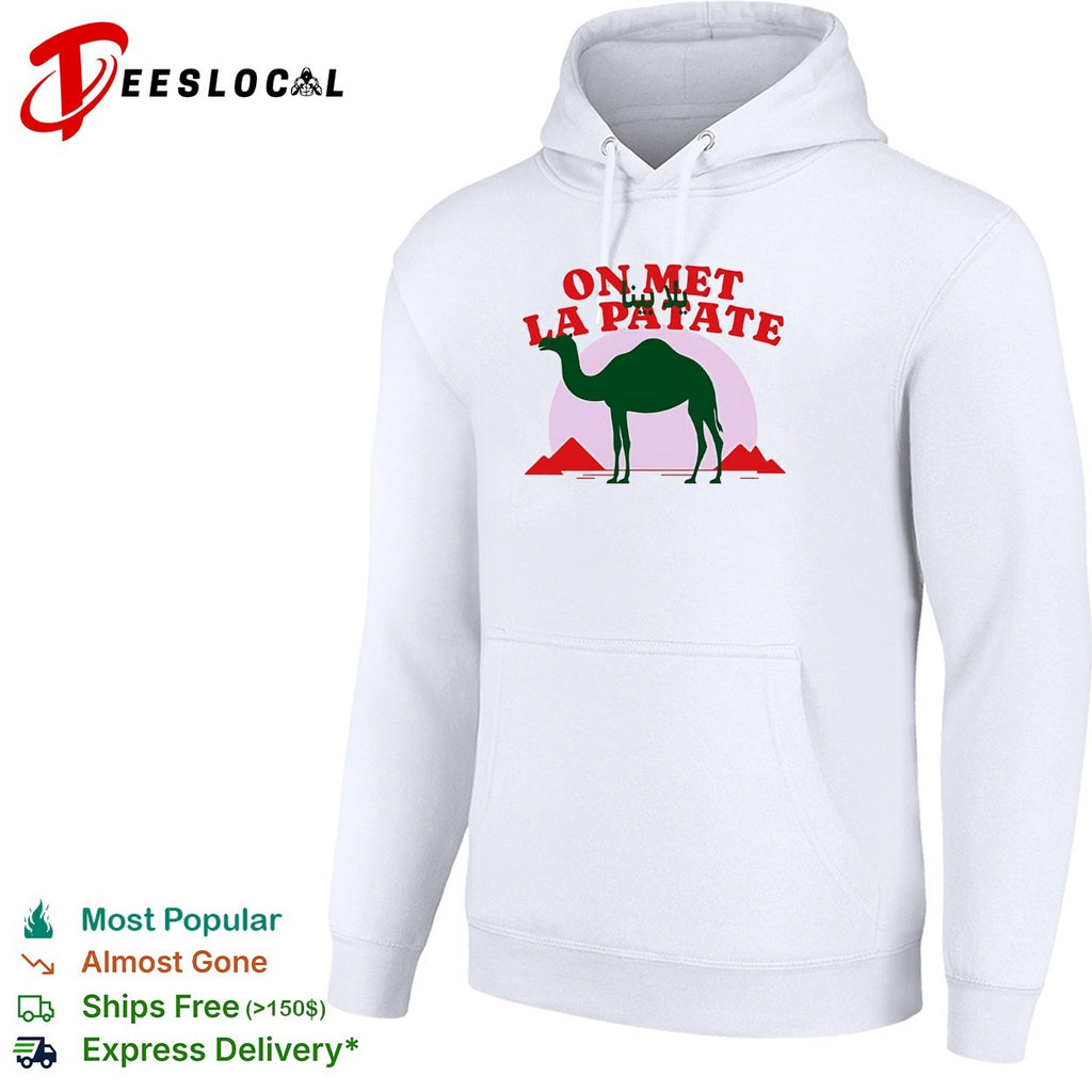 On met la patate camel pyramids shirt