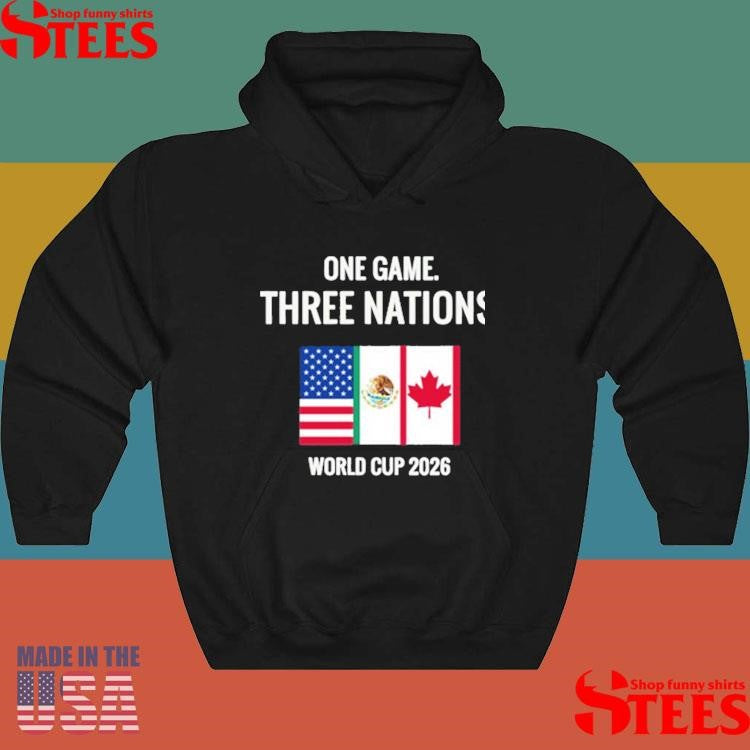 One Game Three Nations World Cup 2026 Shirt