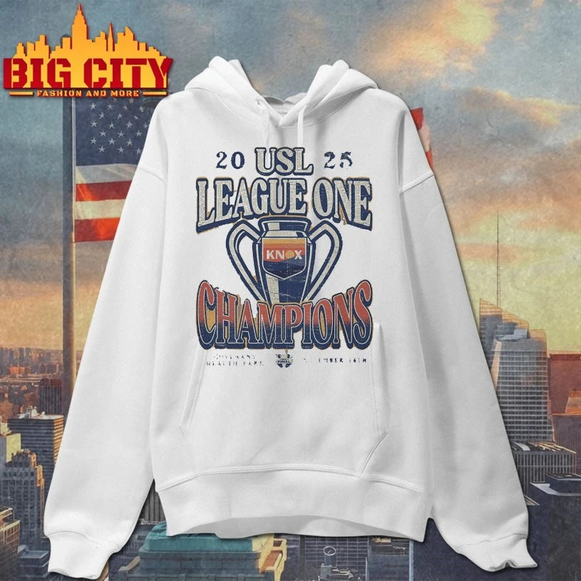 One Knoxville SC 2025 USL League One Final Champions Trophy shirt