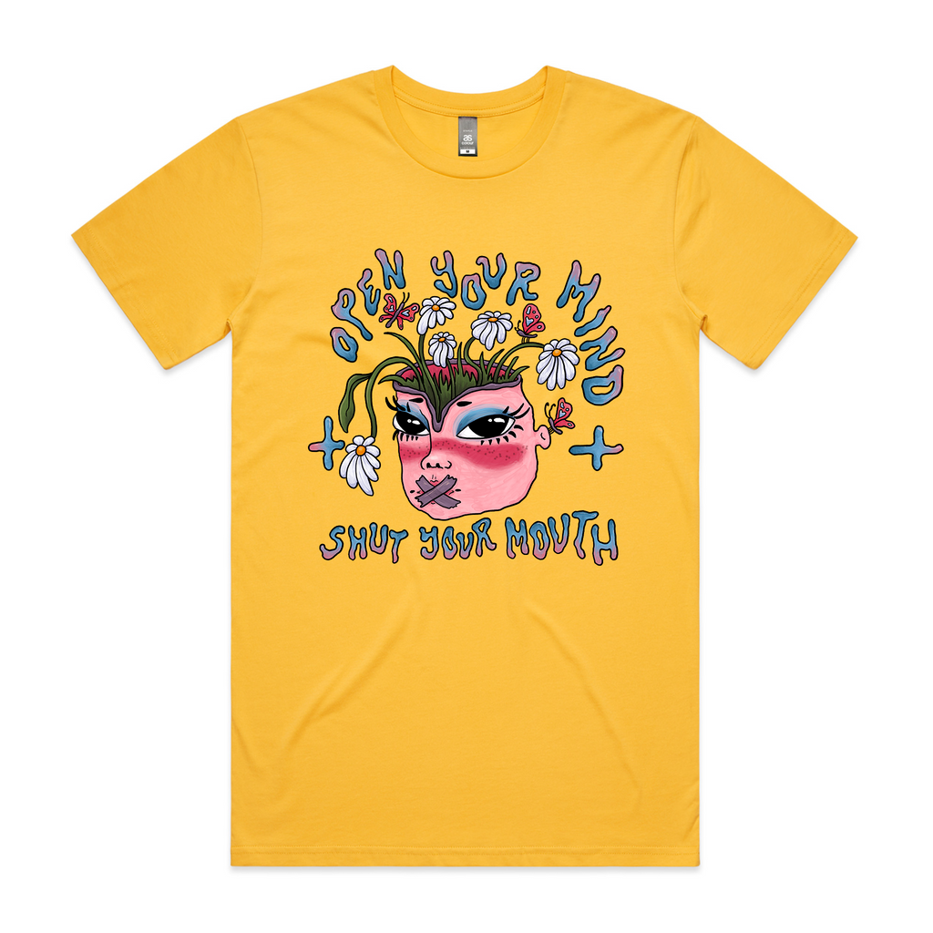 Open Your Mind & Shut Your Mouth Tee Hoodie, Sweatshirt | CiraTrend.com (Image 2)
