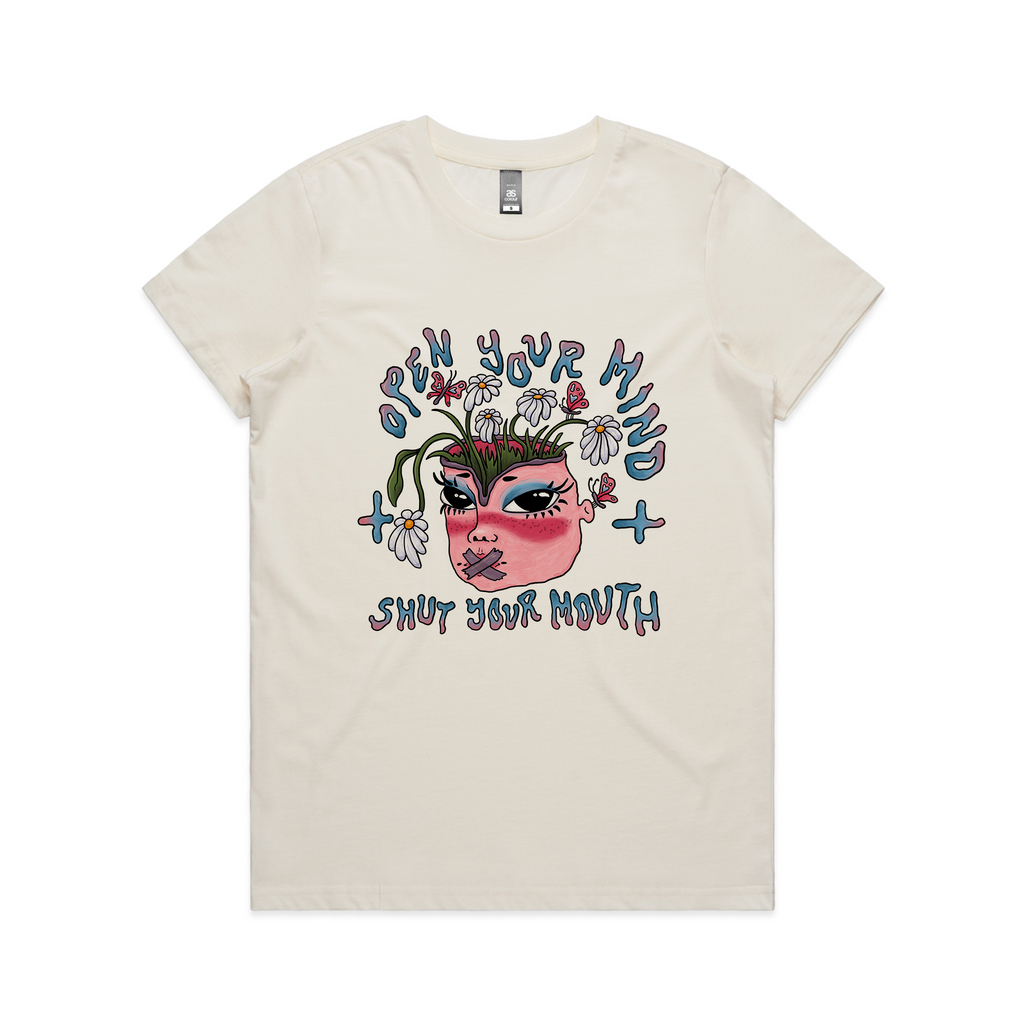 Open Your Mind & Shut Your Mouth Tee Hoodie, Sweatshirt | CiraTrend.com (Image 4)