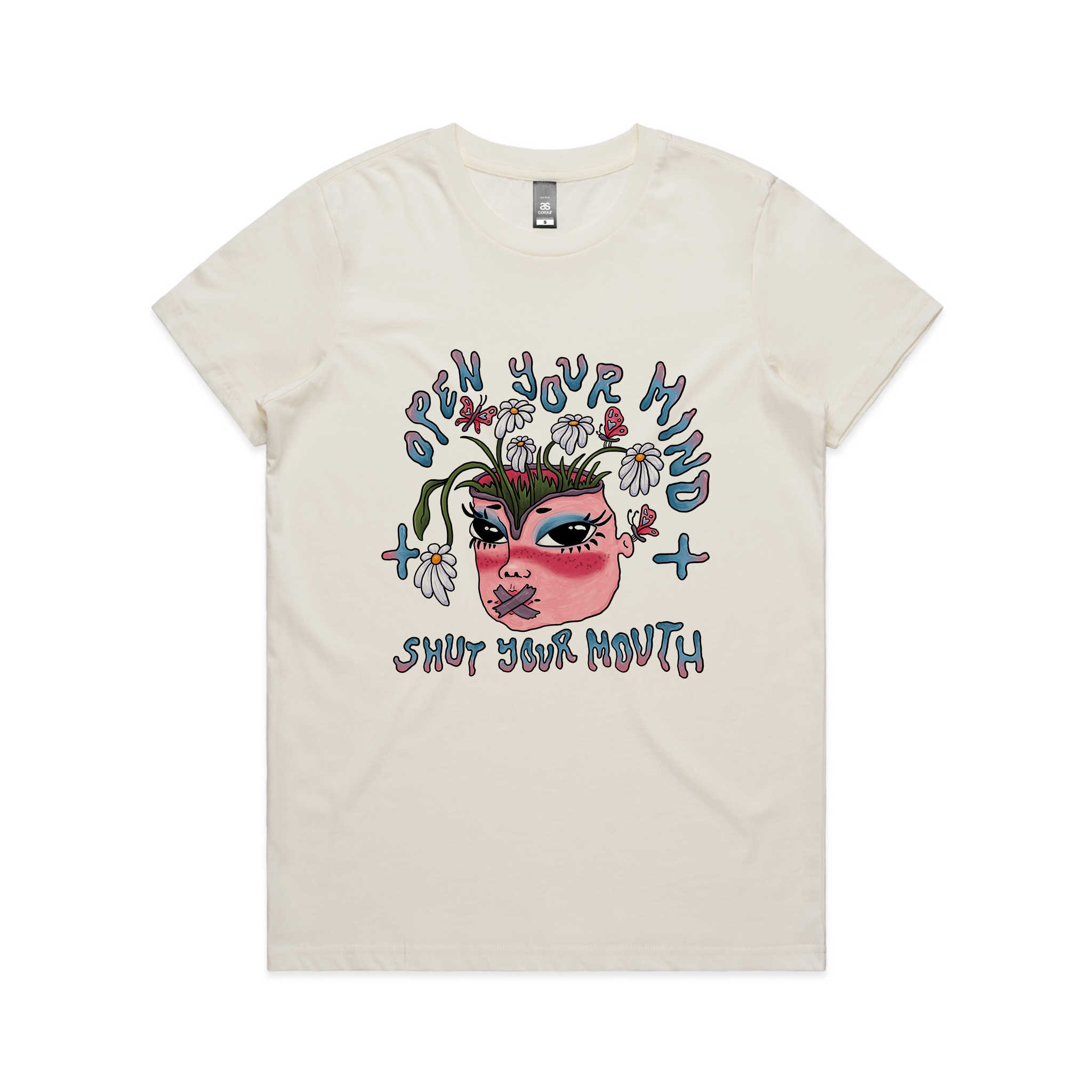 Open Your Mind & Shut Your Mouth Tee Hoodie, Sweatshirt | CiraTrend.com (Image 4)