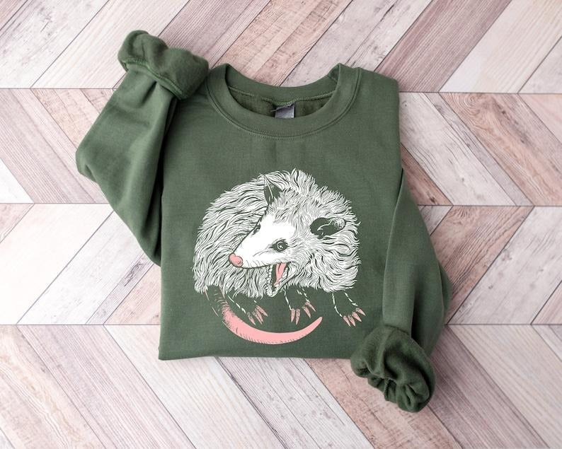 Opossum Sweatshirt, Opossum Lover Shirt, Cute Hoodie and Sweater; T-shirt | CiraTrend.com