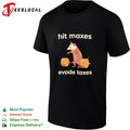Opossum deadlift lifting golden barbell hit maxes evade taxes shirt