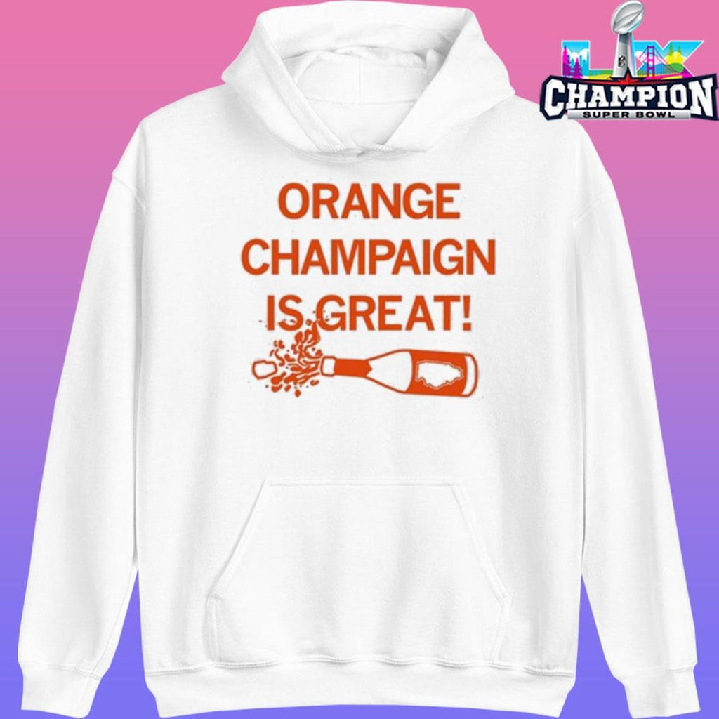 Orange Champagne Is Great Shirt