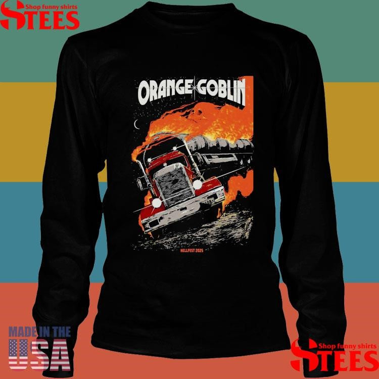 Orange Goblin Hellfest June 2025 T-shirt