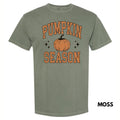 Orange Pumpkin Season Varsity Letter Comfort Colors T-Shirt 'NLB' Hoodie, Sweatshirt | CiraTrend.com