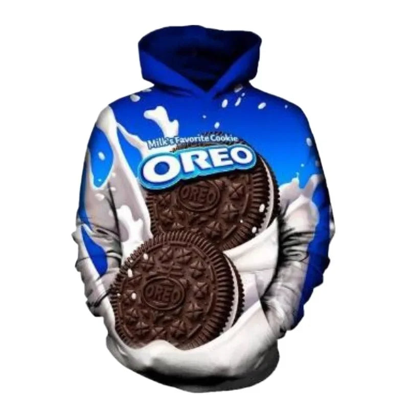 Oreo Hoodie, Sweatshirt, All Over Print
