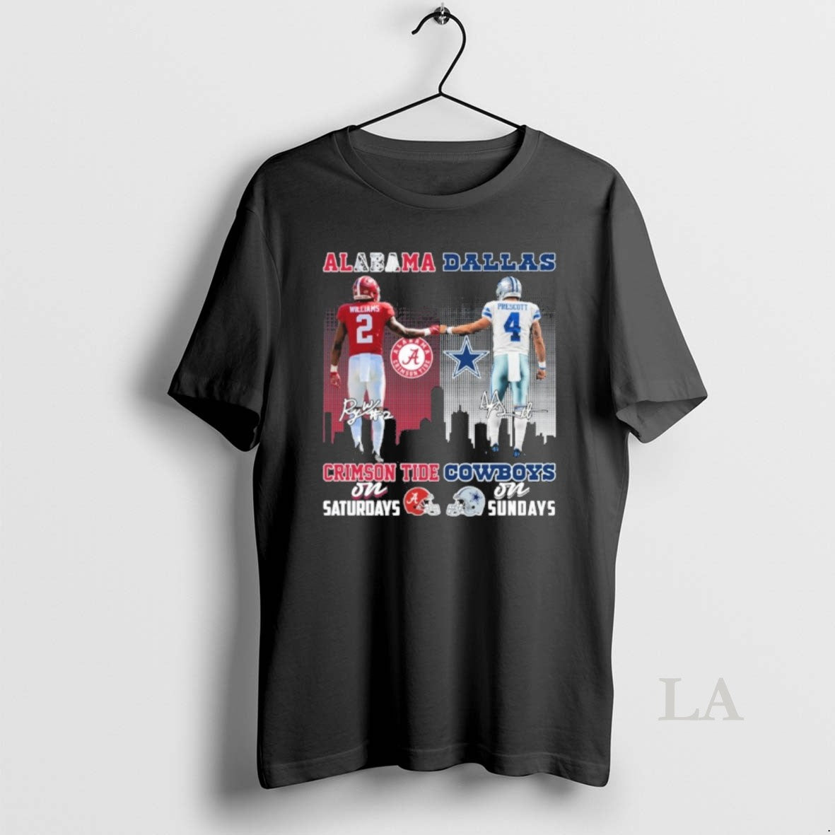 Original 4imck25q Williams Alabama On Saturdays And Prescott Cowboys On Sundays T-Shirts, Hoodie, Sweatshirt | CiraTrend.com