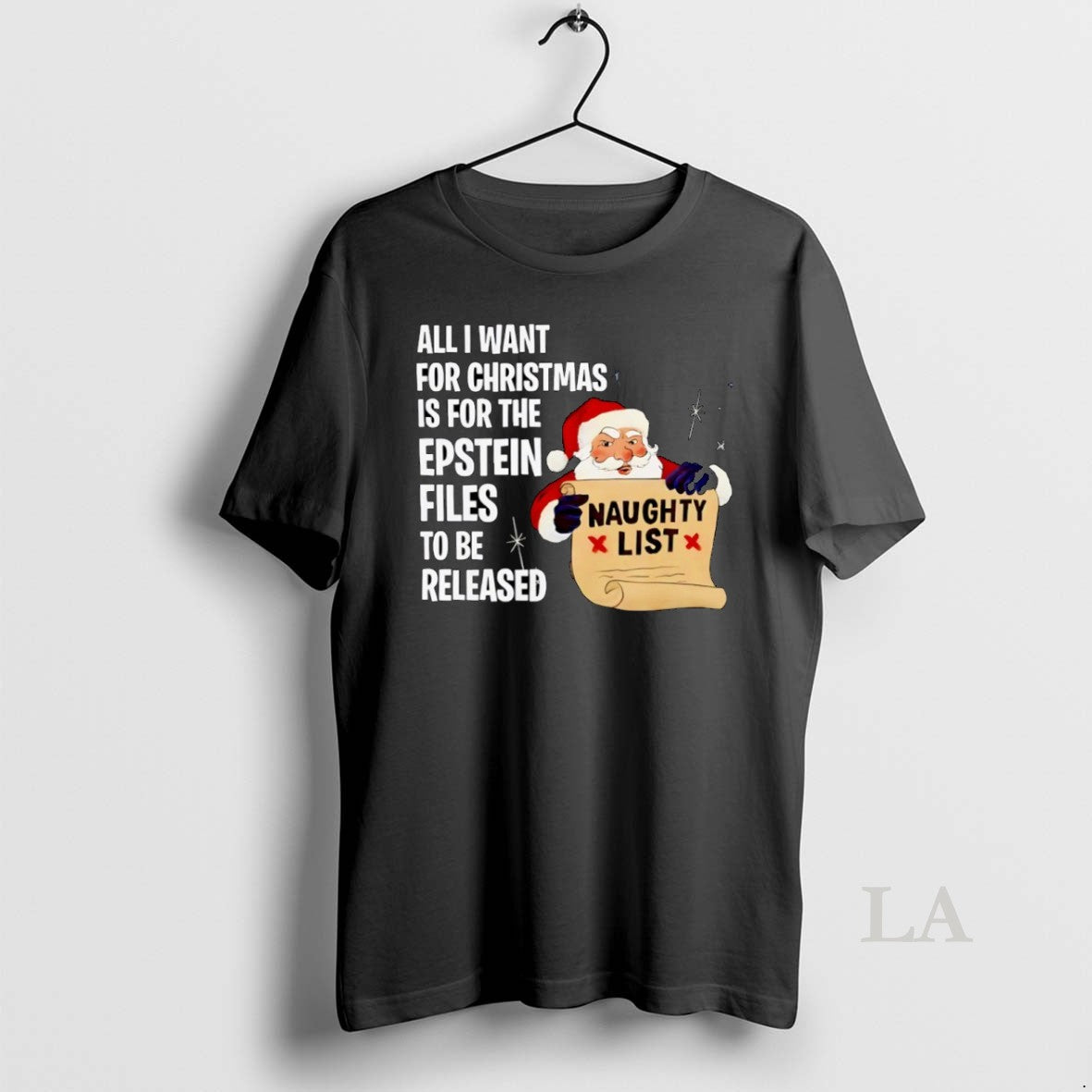 Original All I Want For Christmas Is For The Epstein Files