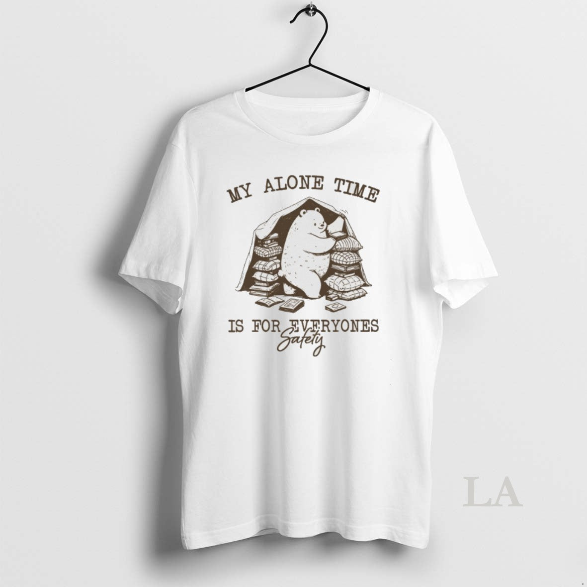 Original Bear My Alone Time Is For Everyones Safety T-Shirts, Hoodie, Sweatshirt | CiraTrend.com