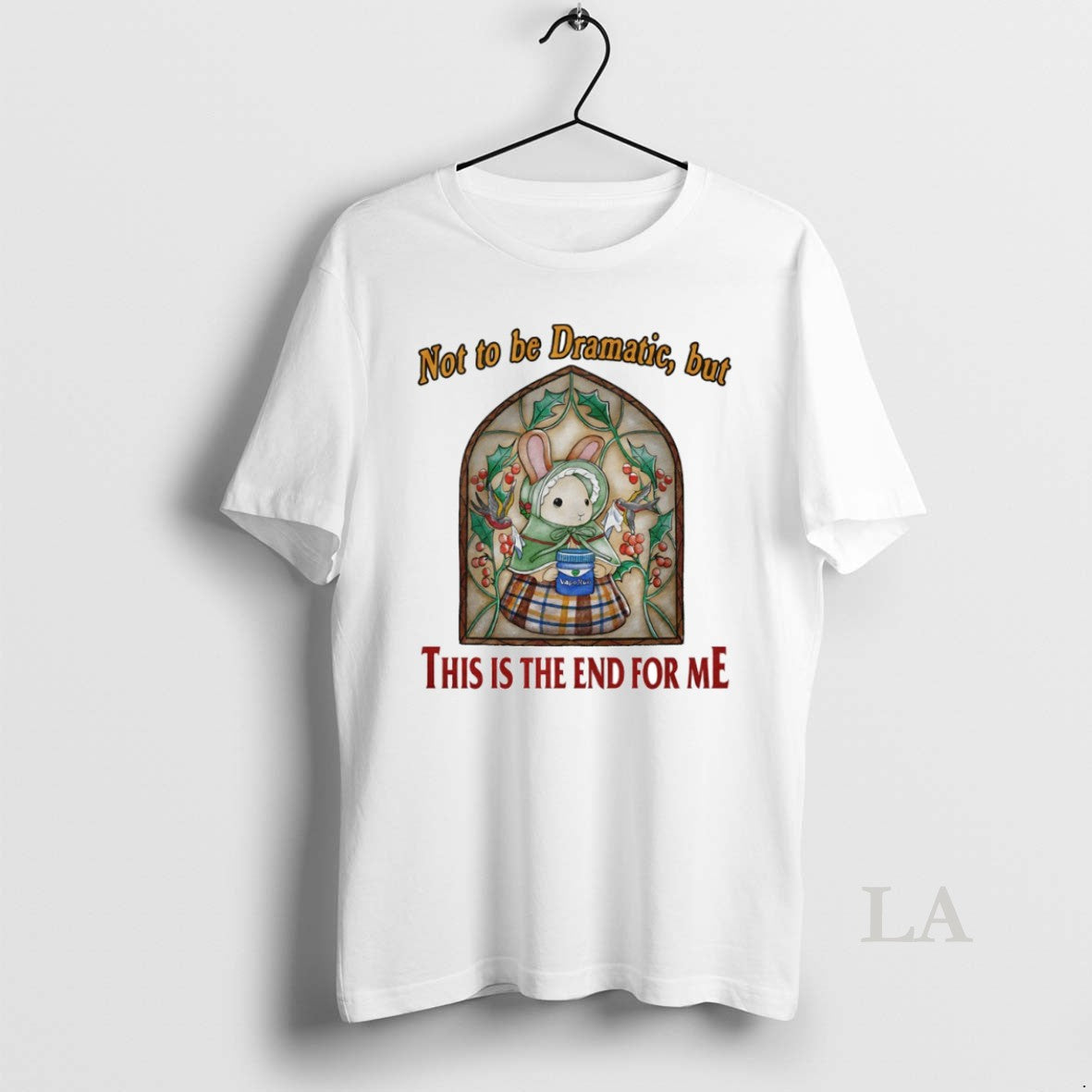 Original Bunny Not To Be Dramatic But This Is The End For Me Circle T-Shirts, Hoodie, Sweatshirt | CiraTrend.com