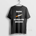 Original Burning Cigarette Rauchen Ich Konnte Hilfe Gebrauchen