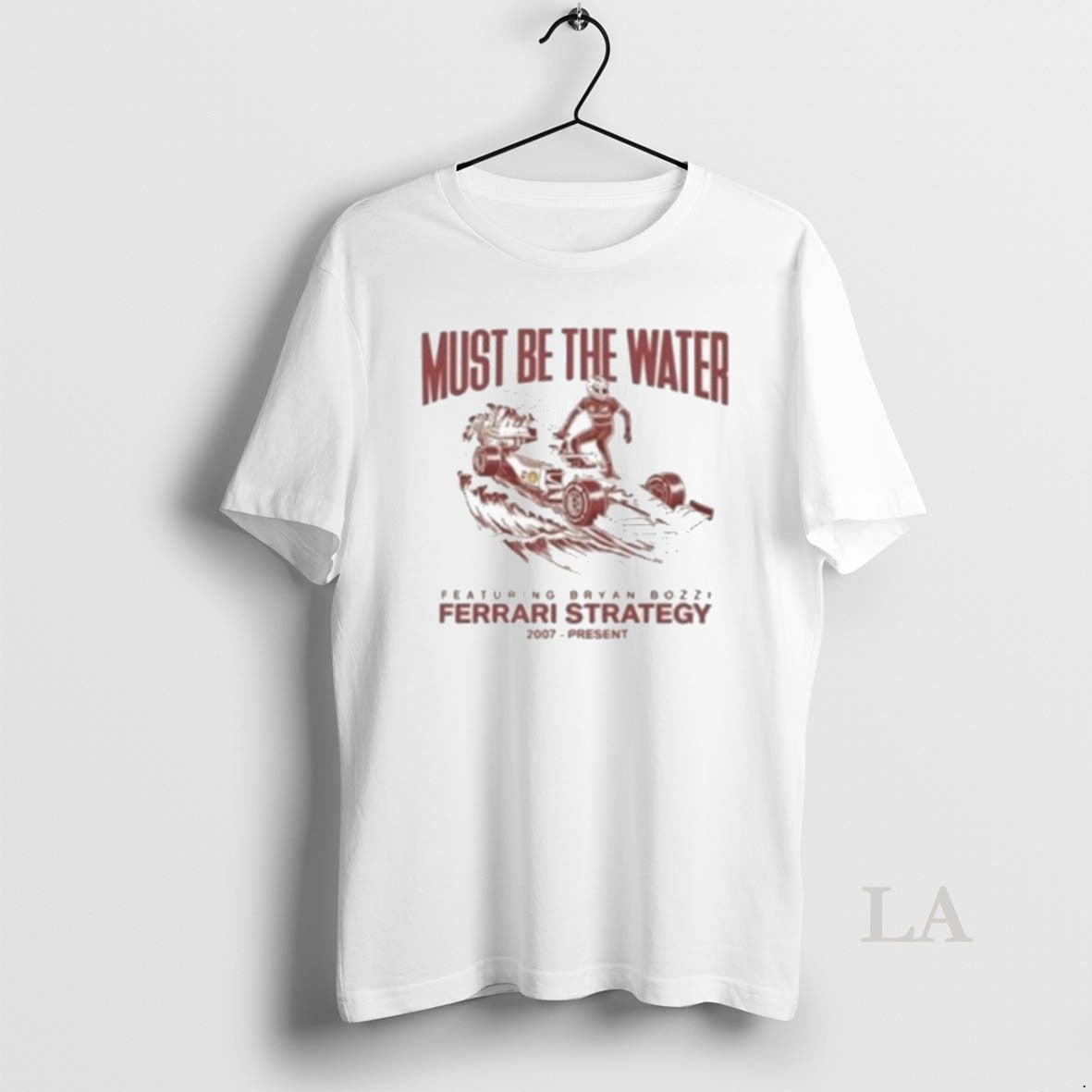 Original Charles Leclerc Must Be The Water Ferrari Strategy Bryan Bozzi T-Shirts, Hoodie, Sweatshirt | CiraTrend.com
