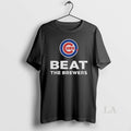 Original Chicago Cubs Beat The Brewers Mlb Baseball Logo