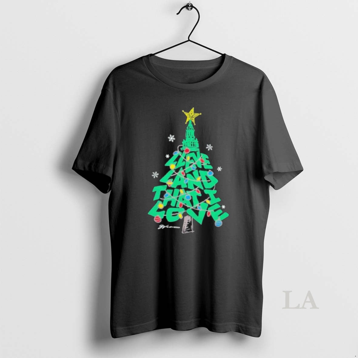 Original Cleveland That I Love Christmas Tree Holiday T-Shirts, Hoodie, Sweatshirt | CiraTrend.com