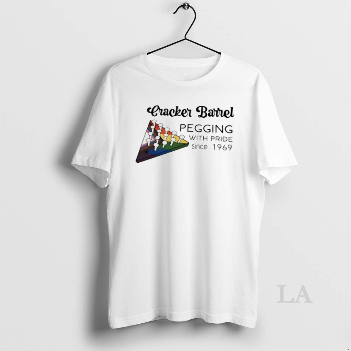 Original Cracker Barrel Pegging With Pride Since 1969 Lgbtq T-Shirts, Hoodie, Sweatshirt | CiraTrend.com