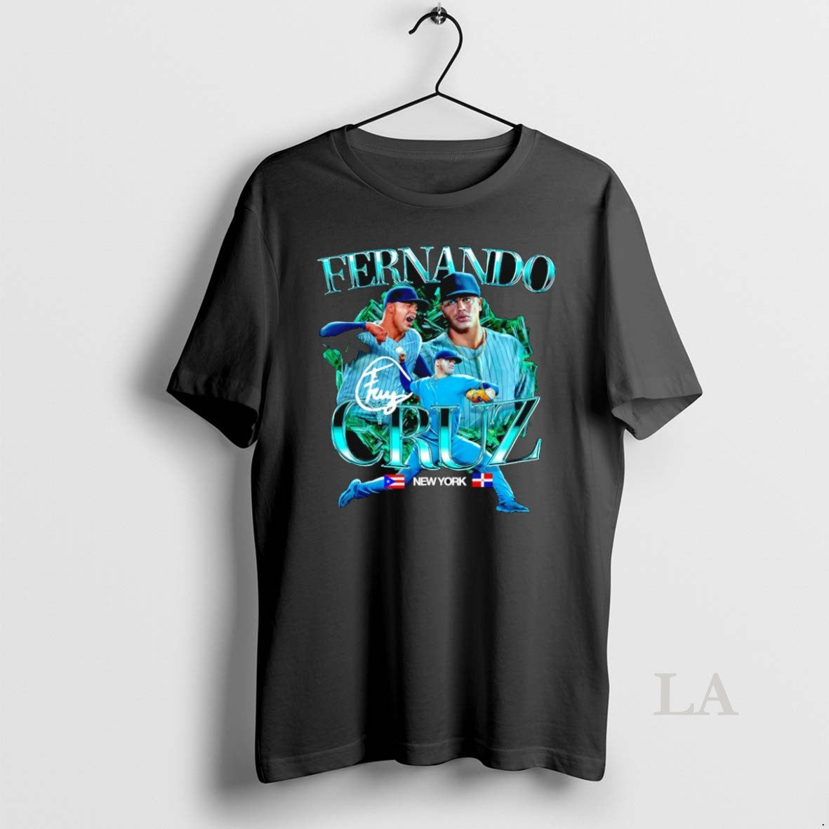 Original Fernando Cruz New York Yankees Signature Graphic