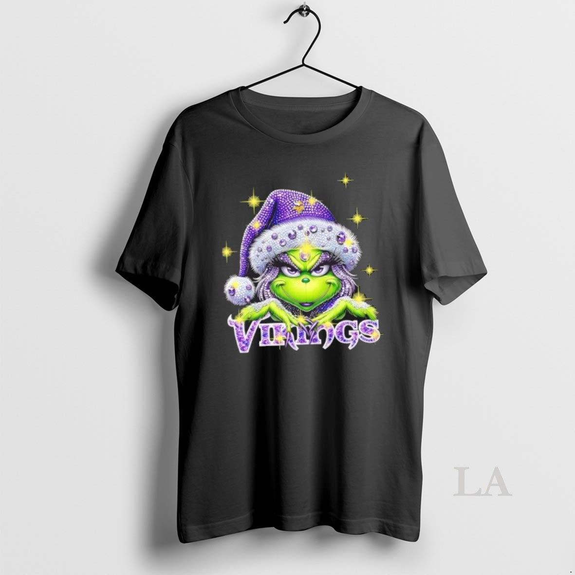 Original Glitter Diamond Grinch Girl X Minnesota Vikings Football Graphic T-Shirts, Hoodie, Sweatshirt | CiraTrend.com