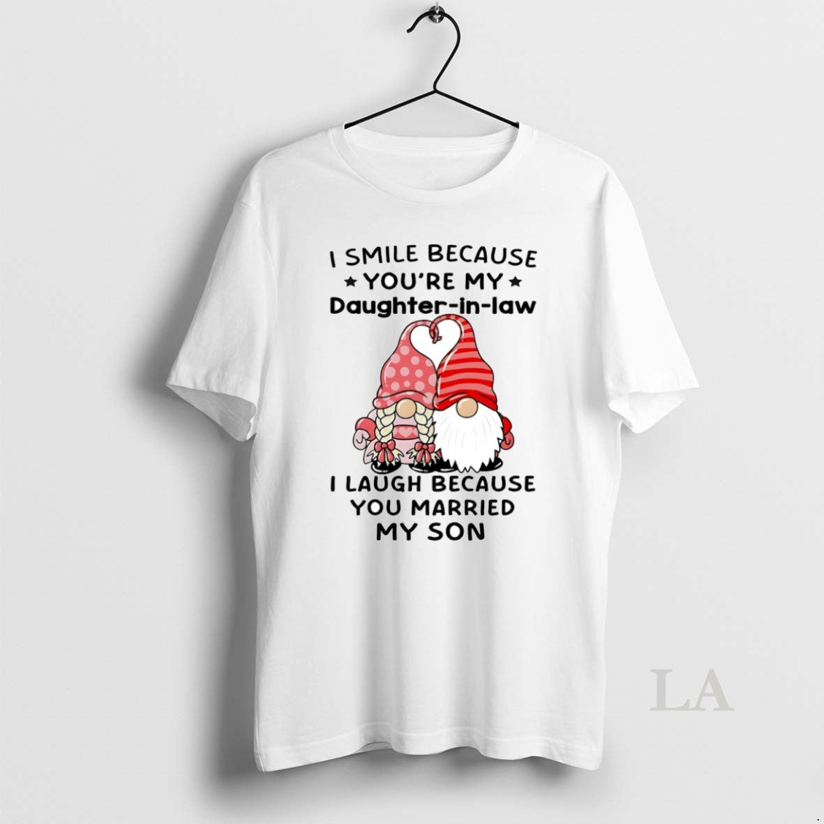 Original Gnome I Smile Because Youre My Daughter In Law Circle