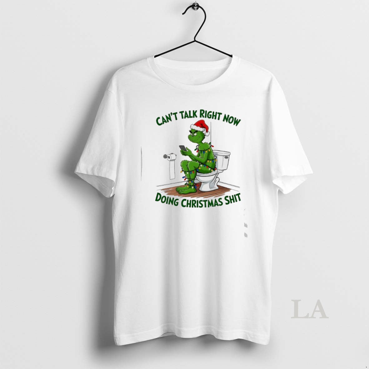 Original Grinch On Toilet Cant Talk Right Now Doing Christmas Shit T-Shirts, Hoodie, Sweatshirt | CiraTrend.com