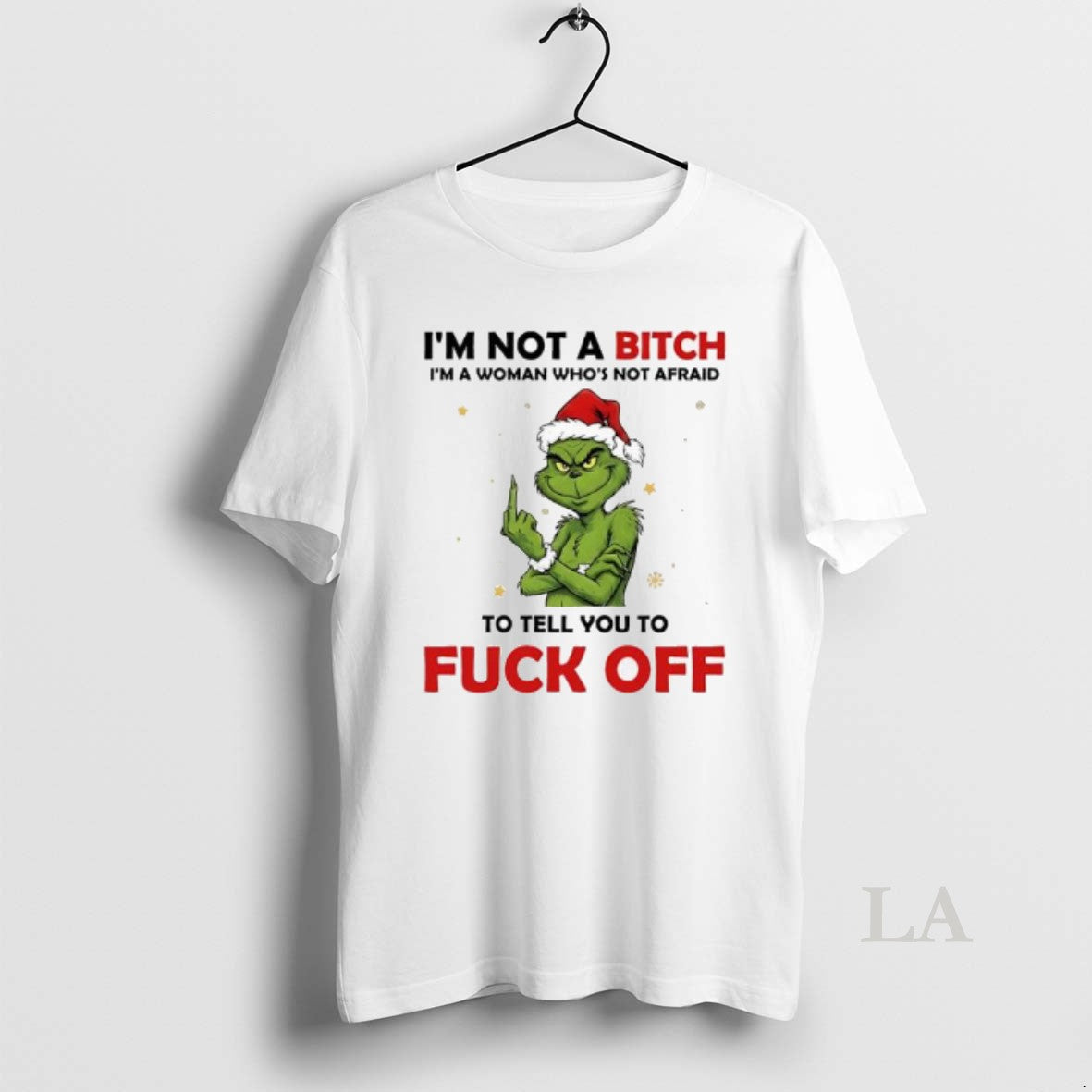 Original Grinch Xmas Im Not A Bitch Im A Woman Whos Not Afraid To Tell T-Shirts, Hoodie, Sweatshirt | CiraTrend.com