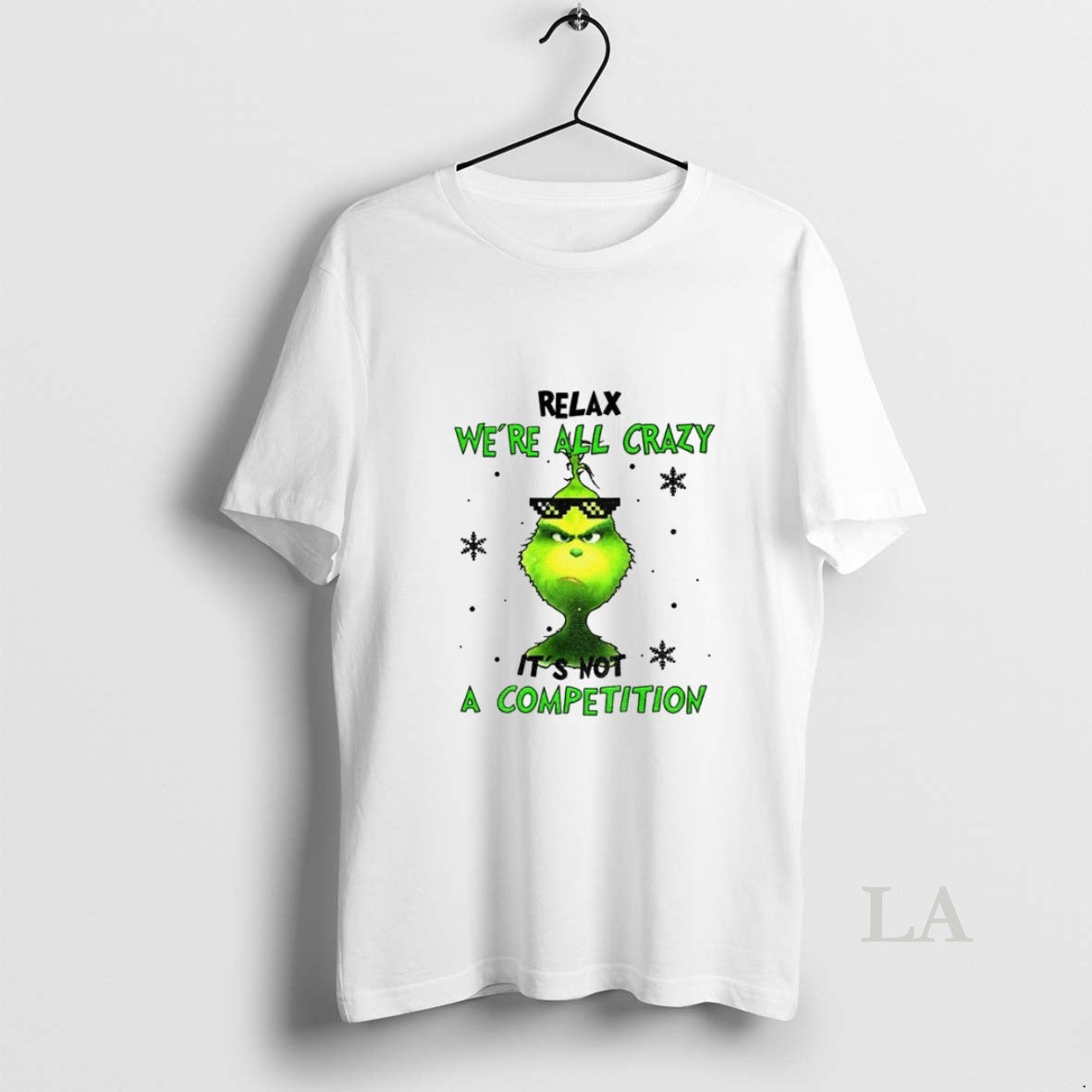 Original Grinch Relax Were All Crazy Its Not A Competition Christmas