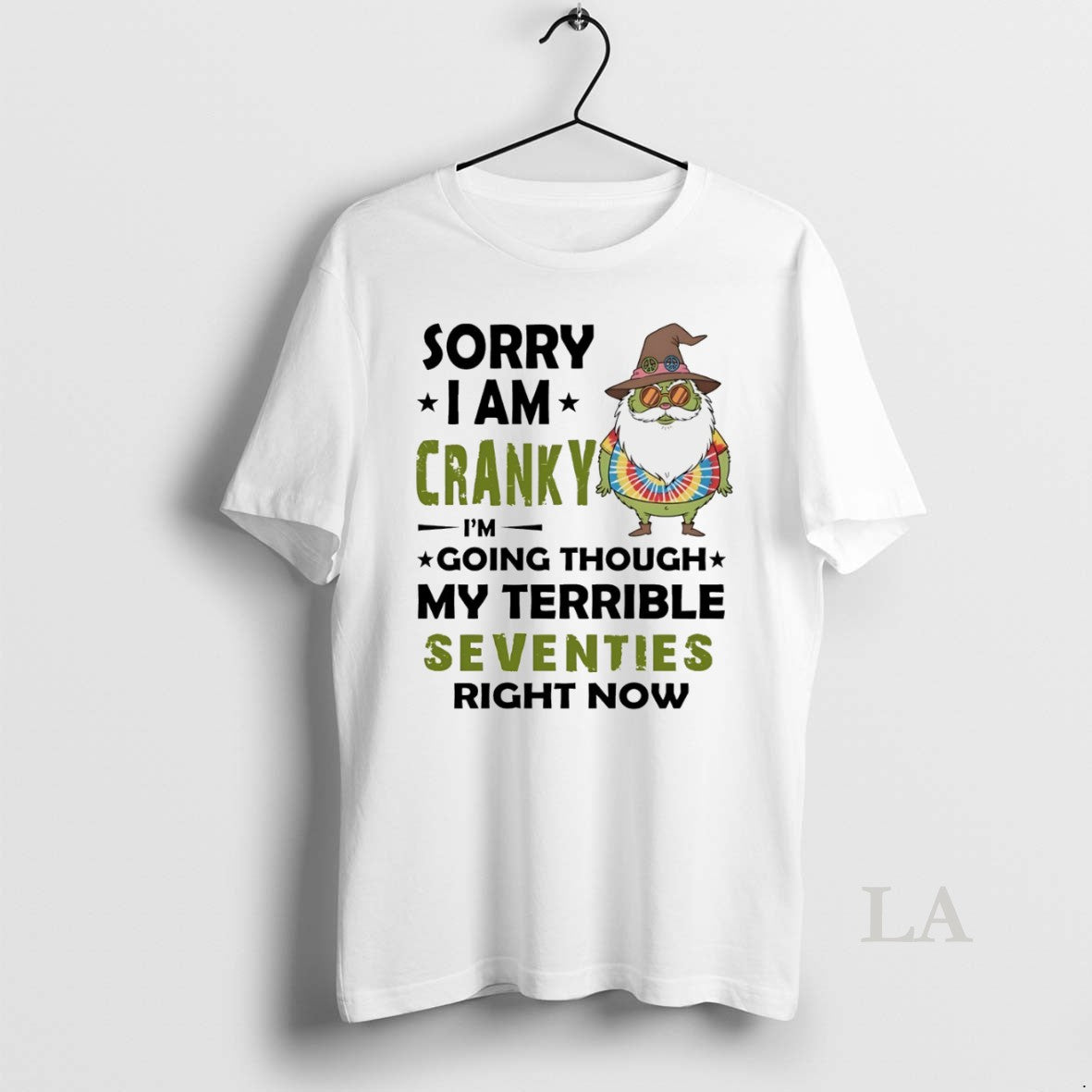 Original Grinch Sorry I Am Cranky Im Going Though My Terrible Seventies Right Now White
