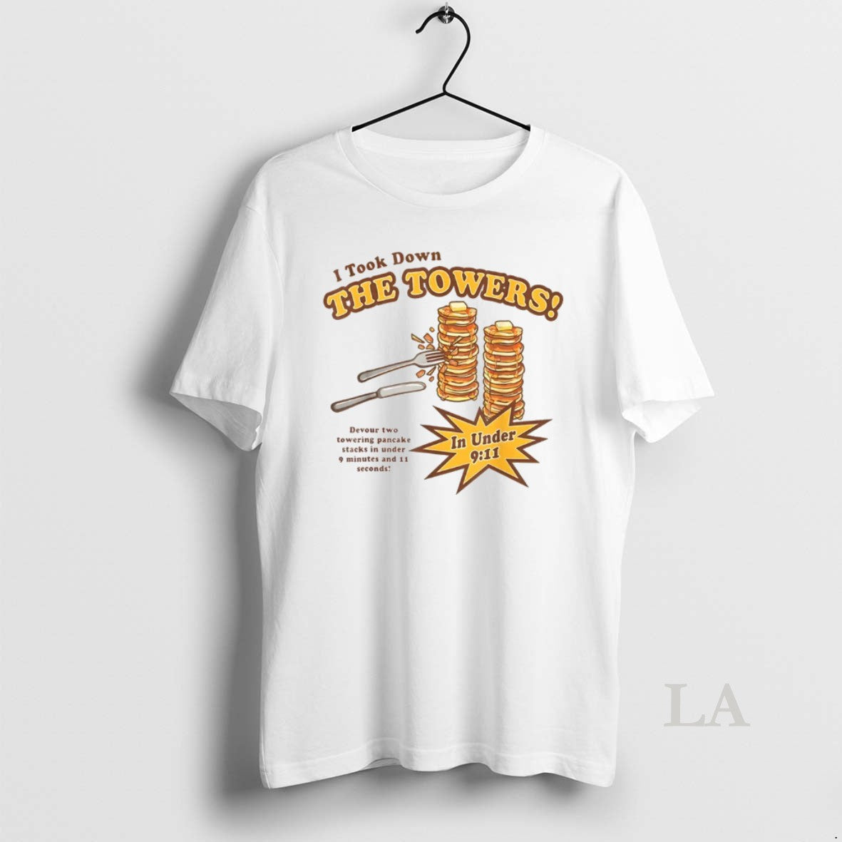 Original I Took Down The Towers Pancake Vintage