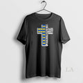 Original I Can Do All Things Through Christ Who Strengthens Me Michigan Wolverines Football Cross