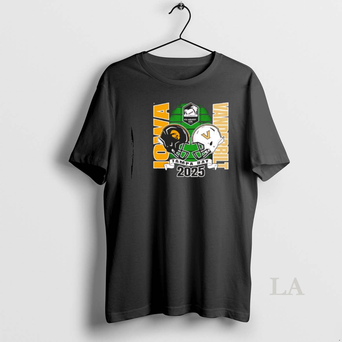 Original Iowa Hawkeyes Vs Vanderbilt 2025 Reliaquest Bowl Head To Head T-Shirts, Hoodie, Sweatshirt | CiraTrend.com