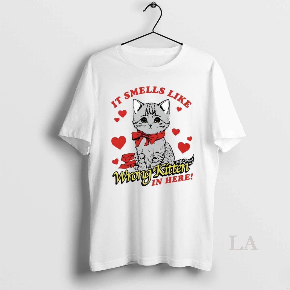 Original It Smells Like Wrong Kitten In Here Circle T-Shirts, Hoodie, Sweatshirt | CiraTrend.com