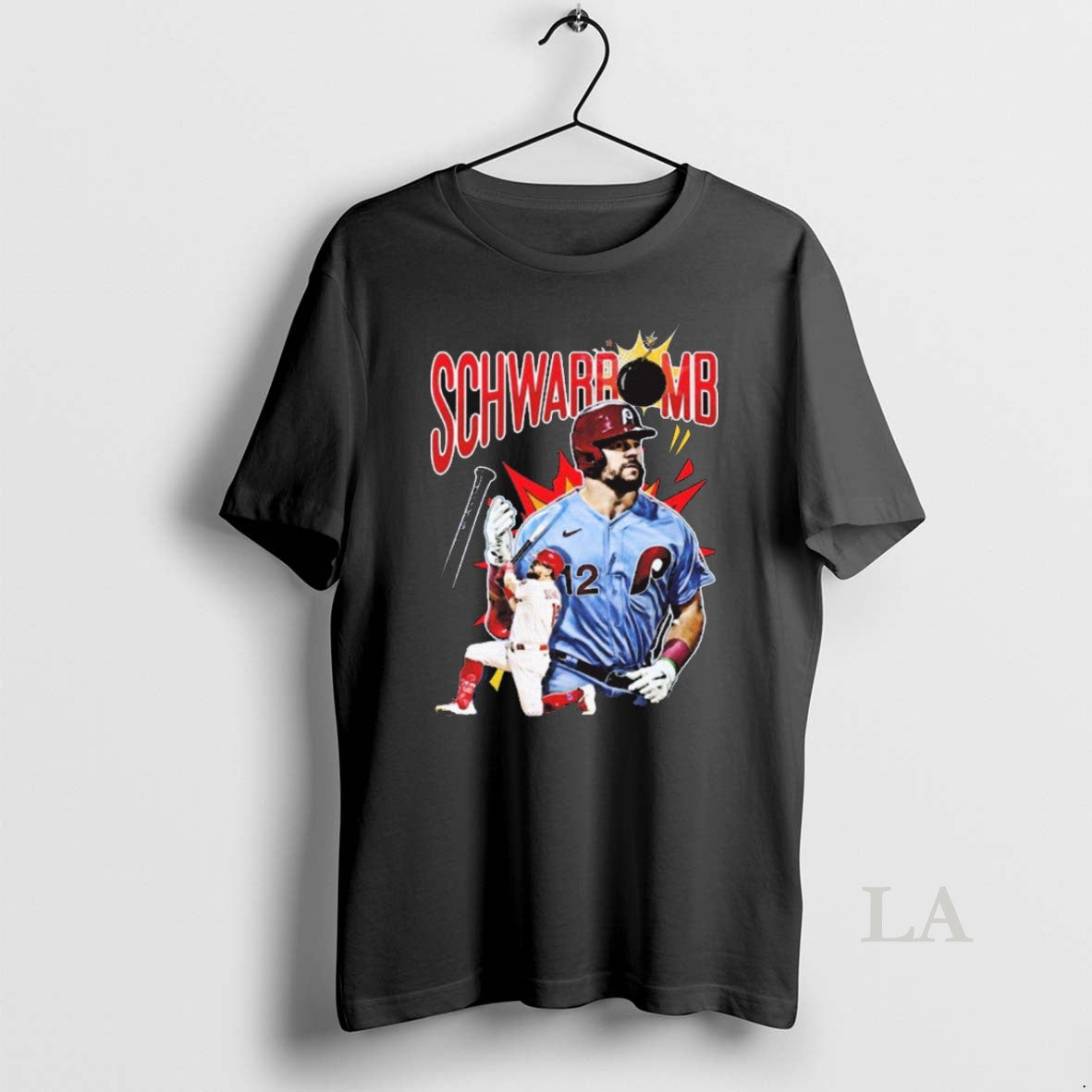 Original Kyle Schwarbomb Philadelphia Phillies Mlb Fanart 2025