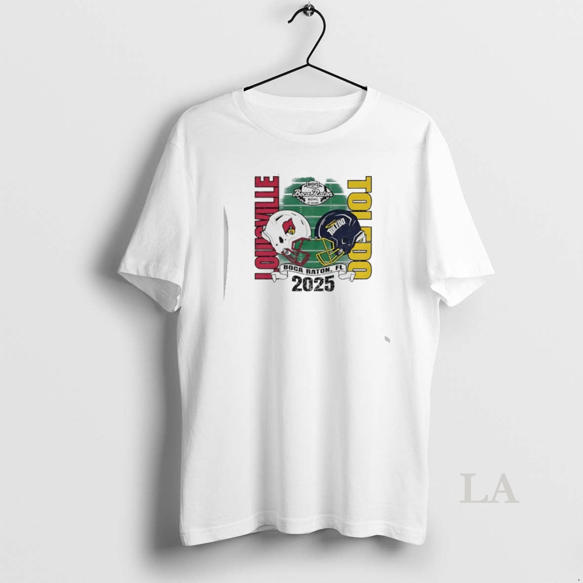 Original Louisville Cardinals Vs Toledo 2025 Boca Raton Bowl Head To Head T-Shirts, Hoodie, Sweatshirt | CiraTrend.com