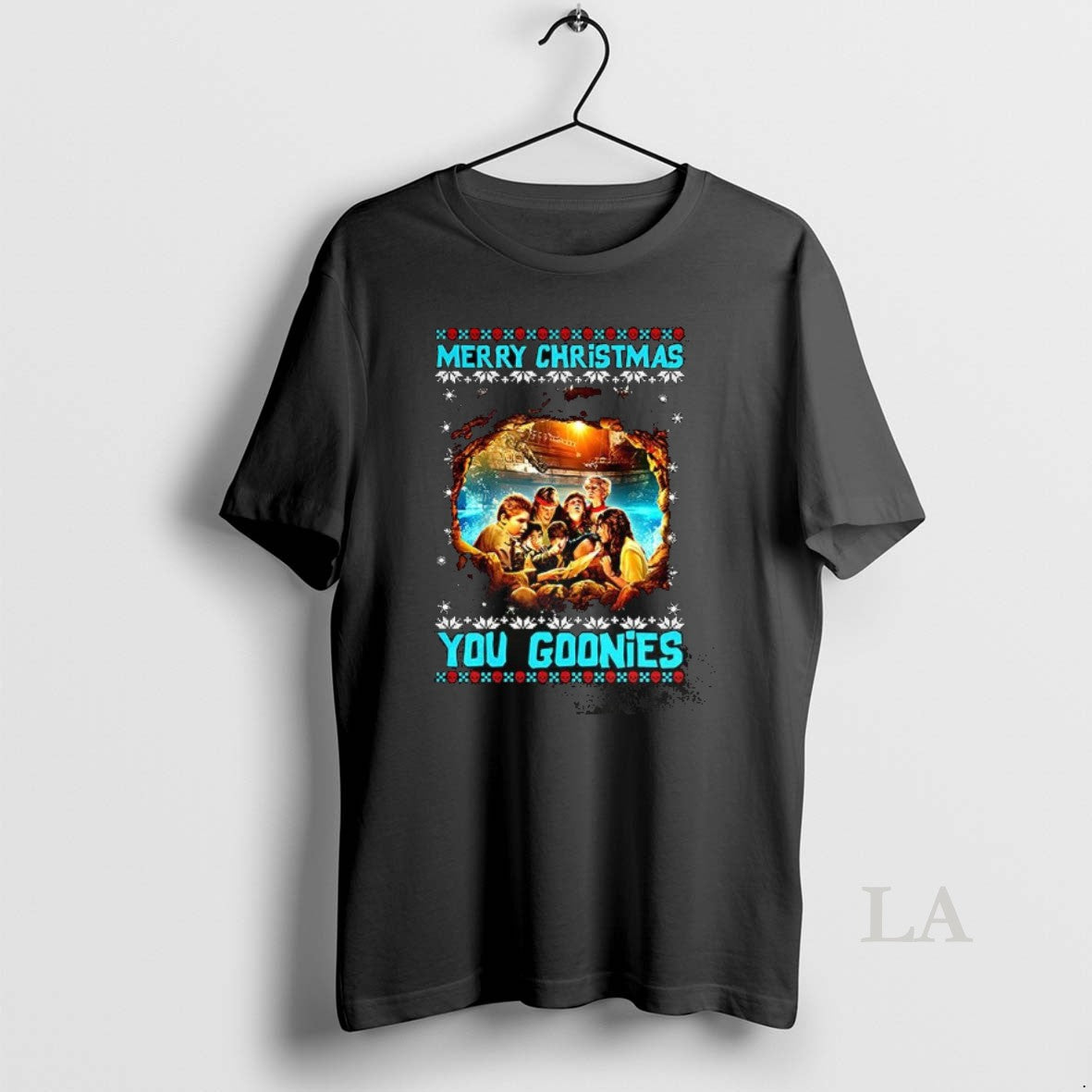 Original Merry Christmas You Goonies Classic Adventure Ugly Xmas T-Shirts, Hoodie, Sweatshirt | CiraTrend.com