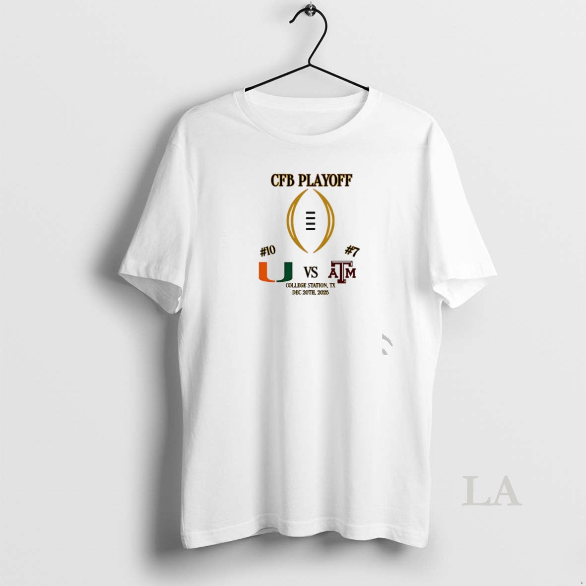 Original Miami Vs Texas Am 2025 Cfp First Rd Playoff Game 2 T-Shirts, Hoodie, Sweatshirt | CiraTrend.com