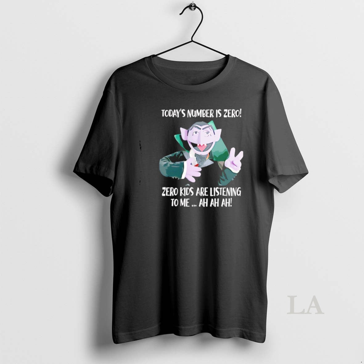 Original Muppet Dracula Todays Number Is Zero Zero Kids Are Listening To Me Ah Ah T-Shirts, Hoodie, Sweatshirt
