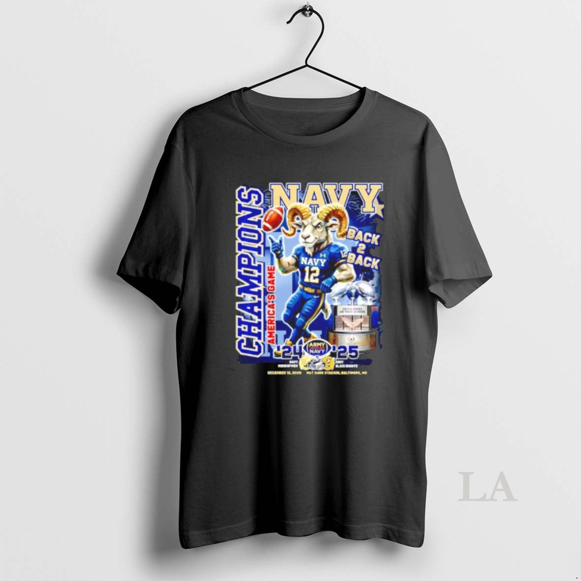 Original Navy Midshipmen 2025 Americas Game Champions Back To Back 24 25 T-Shirts, Hoodie, Sweatshirt | CiraTrend.com