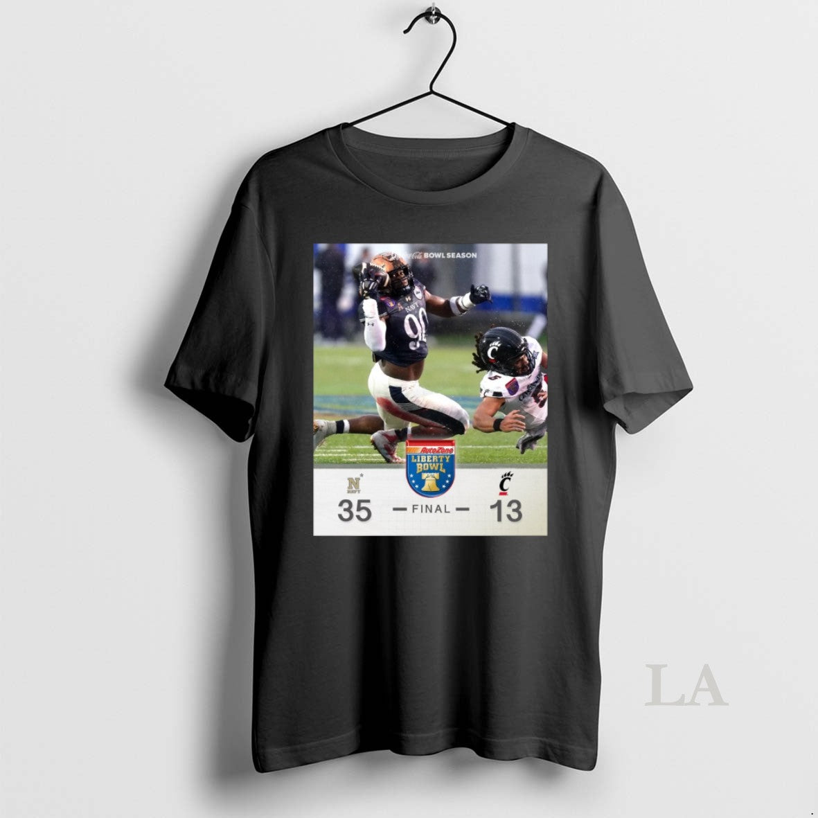 Original Navy Midshipmen Defeated The Cincinnati Bearcats 35 13 2026 Autozone Liberty Bowl T-Shirts, Hoodie, Sweatshirt